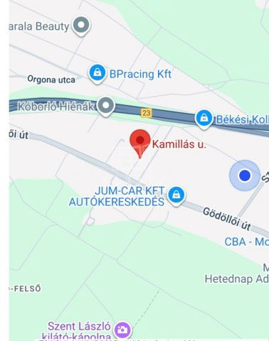 Eladó telek, Mogyoródon 34 M Ft / költözzbe.hu