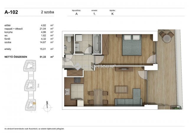 Eladó téglalakás, Budapesten, XI. kerületben 112.2 M Ft