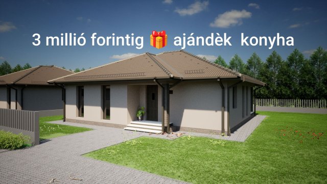 Eladó családi ház, Debrecenben 120 M Ft, 3 szobás