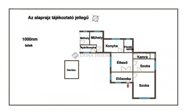 Eladó családi ház, Vecsésen 69 M Ft, 2 szobás