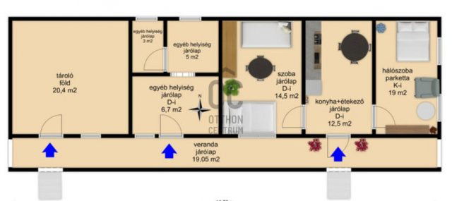 Eladó családi ház, Csécsén 10.8 M Ft, 2 szobás