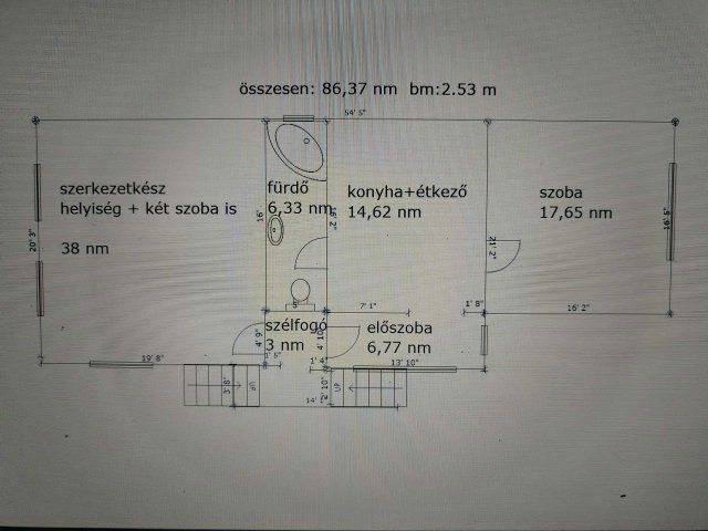 Eladó családi ház, Pétervásárán 15.1 M Ft, 2 szobás