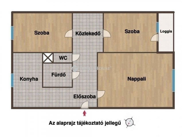 Eladó panellakás, Budapesten, XV. kerületben 79.9 M Ft, 3 szobás