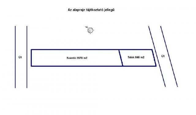 Eladó telek, Örkényen 6.5 M Ft / költözzbe.hu