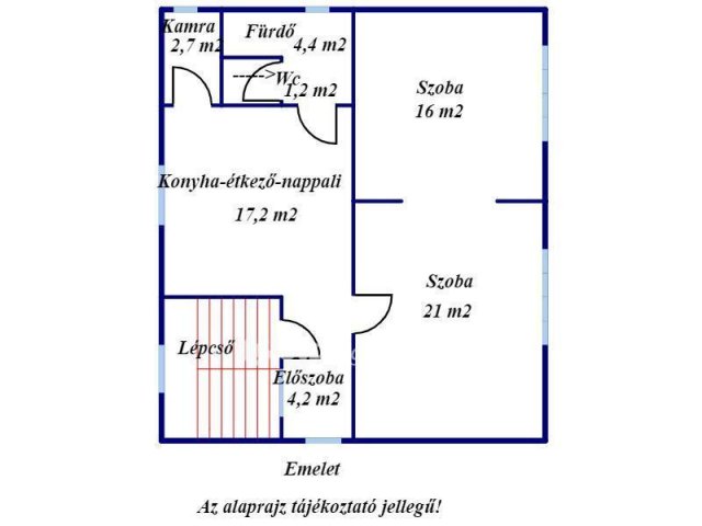 Eladó családi ház, Baján 49 M Ft, 5 szobás