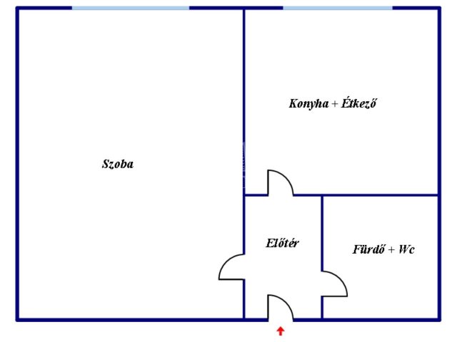 Eladó panellakás, Székesfehérvárott 36.9 M Ft, 1 szobás