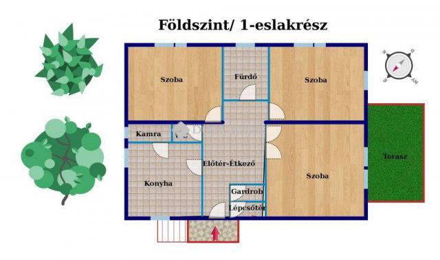 Eladó családi ház, Budapesten, XX. kerületben 99 M Ft, 7 szobás