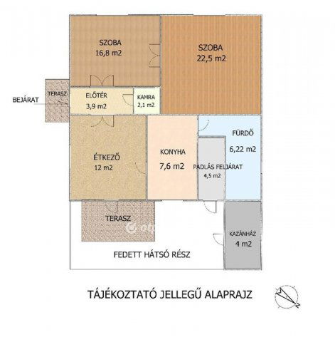 Eladó családi ház, Bugyin 43.5 M Ft, 2 szobás