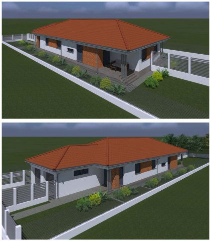 Eladó ikerház, Hajdúsámsonon 99.9 M Ft, 4 szobás