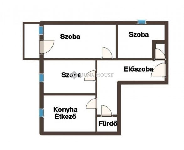 Eladó panellakás, Pécsett 58.7 M Ft, 3 szobás