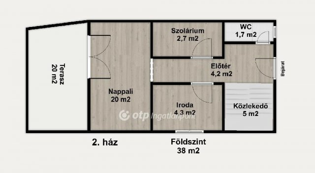 Eladó családi ház, Levélen 276 M Ft, 5+2 szobás