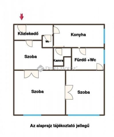 Eladó téglalakás, Budapesten, VII. kerületben 76.5 M Ft