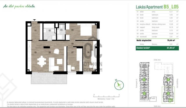 Eladó téglalakás, Budapesten, XIII. kerületben 169.959 M Ft