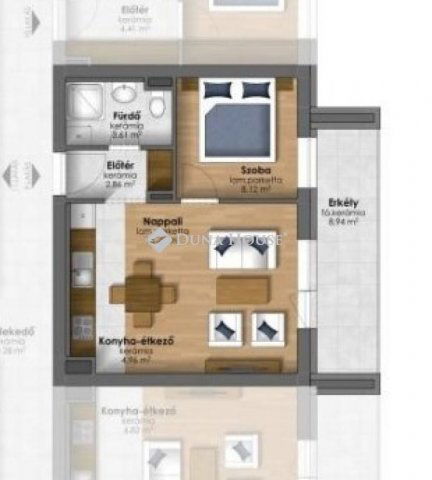 Eladó téglalakás, Szombathelyen 41.9 M Ft, 2 szobás