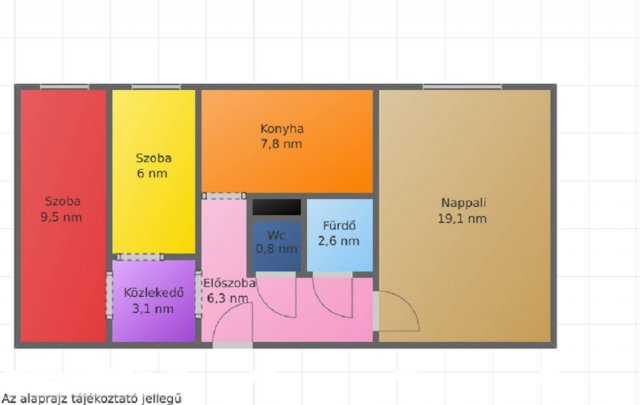 Eladó téglalakás, Salgótarjánban 26.99 M Ft, 1+2 szobás