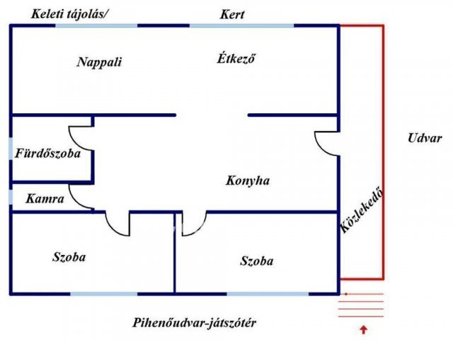 Eladó családi ház, Nyíregyházán 63 M Ft, 3 szobás