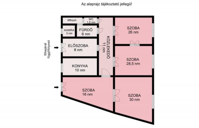 Eladó téglalakás, IX. kerületben, Gönczy Pál utcában
