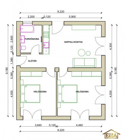 Kiadó téglalakás, albérlet, III. kerületben, Laborc utcában