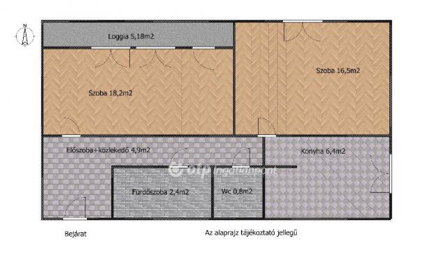 Eladó panellakás, Budapesten, XXI. kerületben 60 M Ft, 2 szobás