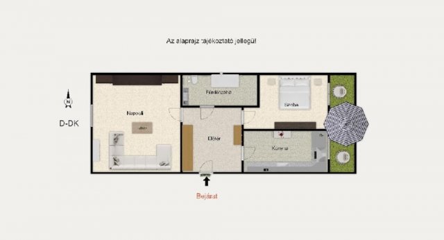 Eladó téglalakás, Budapesten, XIX. kerületben 49 M Ft