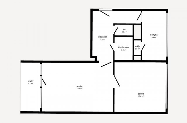 Eladó panellakás, Mátészalkán 31 M Ft, 1+1 szobás