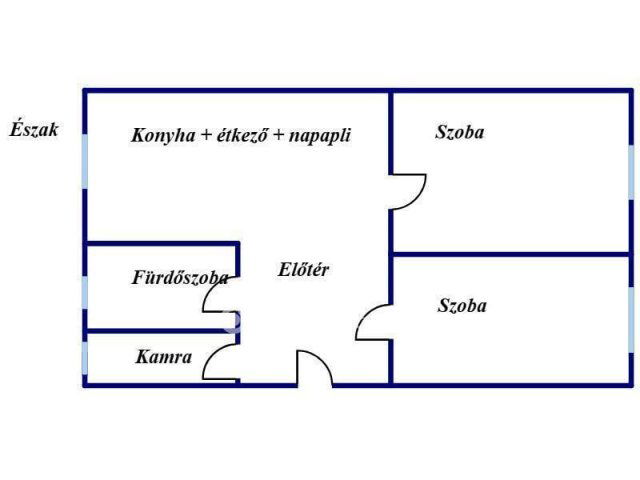 Eladó téglalakás, Pécsett 64.9 M Ft, 3 szobás