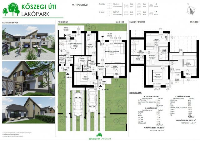 Eladó téglalakás, Tiszaújvárosban 75 M Ft, 4 szobás