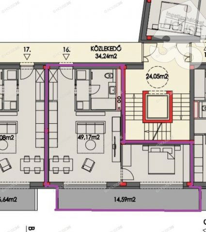Eladó téglalakás, Kecskeméten 81.874 M Ft, 2 szobás