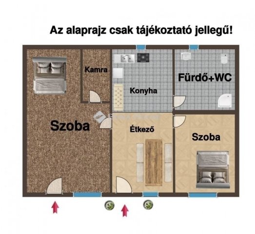 Eladó családi ház, Nagykátán 15.9 M Ft, 2 szobás