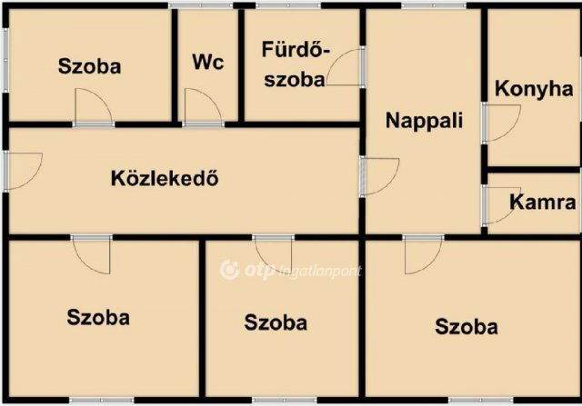Eladó családi ház, Debrecenben 78 M Ft, 4 szobás