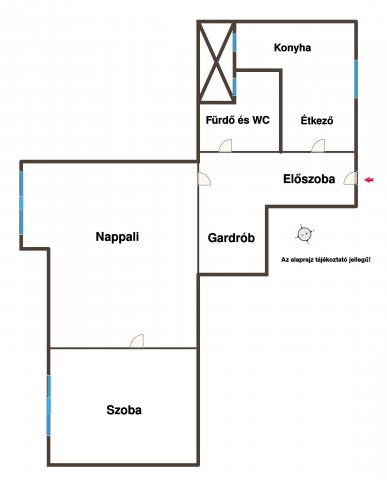 Eladó téglalakás, Budapesten, XIII. kerületben 98 M Ft, 2 szobás