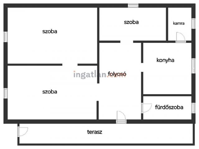 Eladó családi ház, Zagyvarékason 19.9 M Ft, 3 szobás