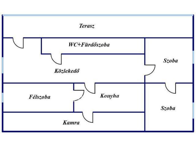 Eladó családi ház, Balkányban 35 M Ft, 2+1 szobás