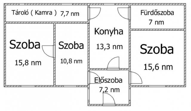 Eladó családi ház, Devecseren 14.9 M Ft, 2+1 szobás