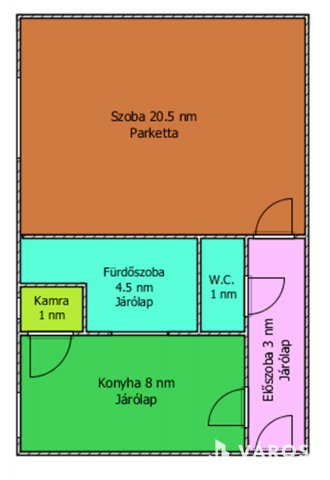 Eladó téglalakás, Salgótarjánban 13.9 M Ft, 1 szobás