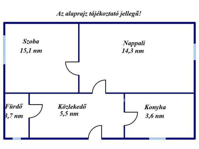 Eladó családi ház, Újszászon 18.99 M Ft, 1 szobás