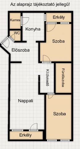 Eladó téglalakás, Budapesten, IX. kerületben 132 M Ft, 3 szobás