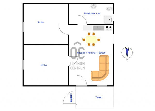 Eladó ikerház, Fácánkerten 30 M Ft, 2 szobás