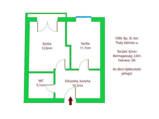 Kiadó téglalakás, albérlet, Budapesten, IX. kerületben