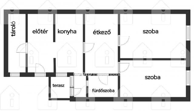 Eladó családi ház, Szolnokon 26.99 M Ft, 2 szobás