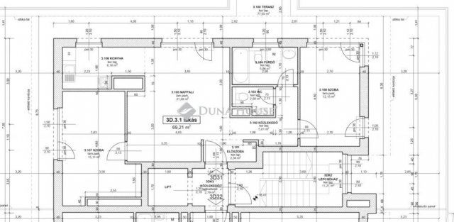 Eladó téglalakás, Budapesten, III. kerületben 139.9 M Ft