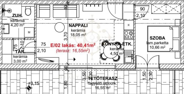 Eladó téglalakás, Balatonlelleén 65.9 M Ft, 2 szobás