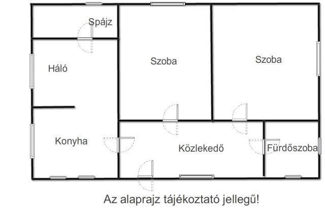 Eladó mezogazdasagi ingatlan, Kiskunmajsán 13 M Ft, 2 szobás