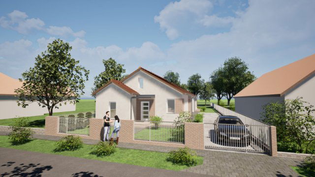 Eladó ikerház, Dömsödön 58.9 M Ft, 4 szobás