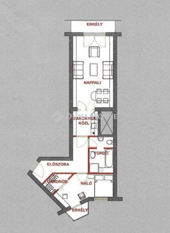 Eladó téglalakás, Budapesten, VI. kerületben 165 M Ft, 2 szobás