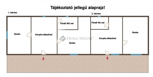 Eladó családi ház, Örkényen 62.4 M Ft, 3 szobás