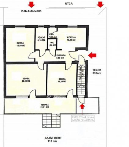Eladó téglalakás, Budapesten, XXIII. kerületben 114.9 M Ft