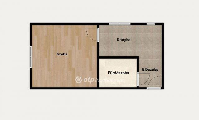 Eladó téglalakás, Debrecenben 43.5 M Ft, 1 szobás