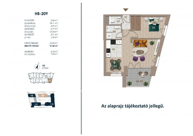 Eladó téglalakás, Budapesten, III. kerületben 91.7 M Ft