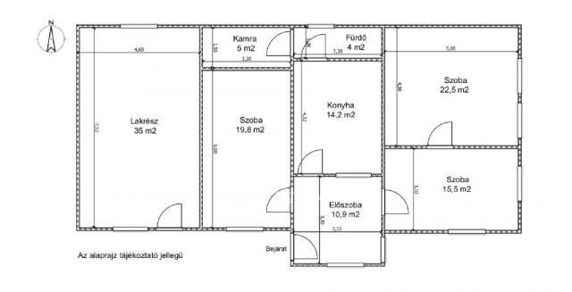 Eladó családi ház, Csabrendeken 30 M Ft, 4 szobás